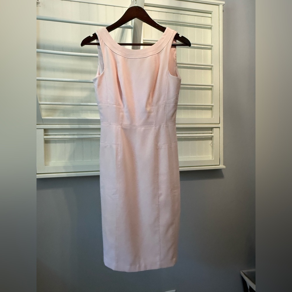 White House Black Market Pink Sheath Dress for Work, Night Out or Wedding